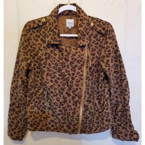 Kensie Jeans Cheetah Jacket